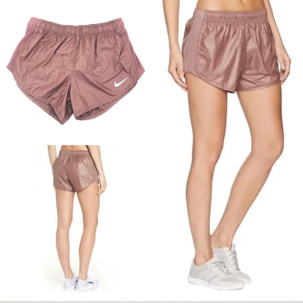 Nike Rose Gold Running Shorts
